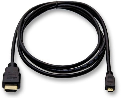 SvediTec Câble HDMI pour appareil photo numérique Sony ZV-1 - Micro D - Contacts plaqués or - Longueur : 3 m