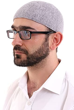 Turkish Muslim Winter Velvet Kufi Hats for Men, Taqiya, Takke, Peci, Islamic Caps, Islamic Gifts, Standart Size