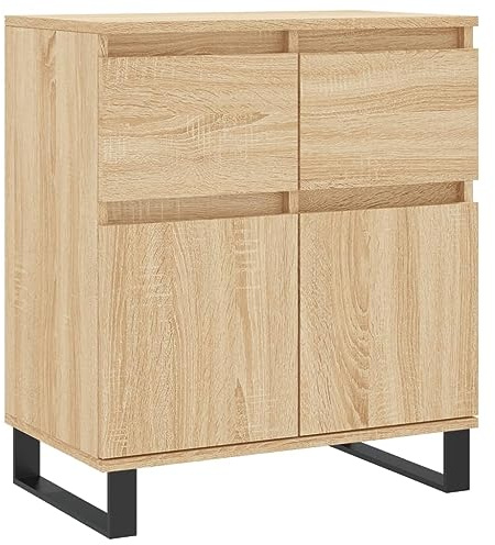 vidaXL Sideboard Sonoma-Eiche 60x35x70 cm Holzwerkstoff