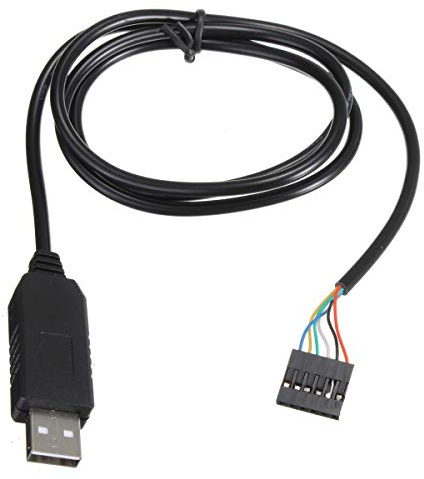 TECNOULAB 1 Uds. Módulo Adaptador USB a Serie FTDI FT232RL de 6 Pines Cable USB a TTL RS232