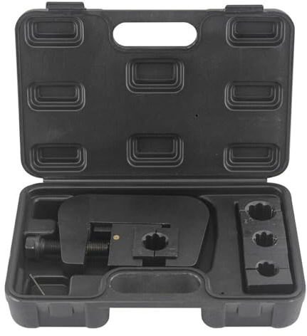 KEESUNG Fs-7843 Alicates de Prensa Hidráulica Manual, A/C Hose Hydraulic Crimper Kit Auto AC Reparación Herramienta de Reparación Herramientas de Prensa Automotriz Manguera de Aire Acondicionado