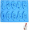 Reccisokz 1 Artículo Moldes para velas,Moldes para velas,Moldes de silicona para velas,Velas para tartas de cumpleaños,Velas con números,Moldes para velas,Moldes de silicona para velas