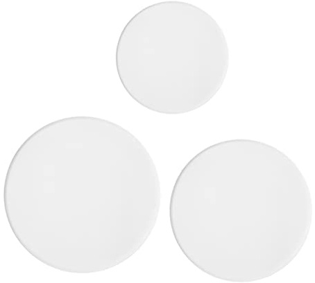 Homoyoyo Transparente Acrylplatte 3 Stück Leicht und Bruchsicher Zuschneidbar für Fotos und Selbstgemacht Elegantes Hintergrund Accessoire