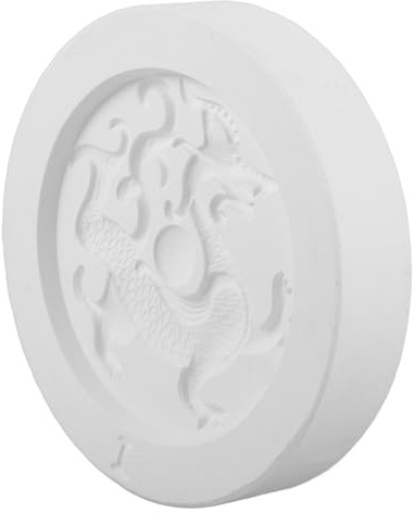 PHENOFICE Molde De Yeso Para Impresión De Cerámica, Molde Decorativo De Dragón, Molde Para Manualidades De Dragón, Molde Para Cerámica, Molde De Dragón De Yeso, Molde Con Forma De Animal,