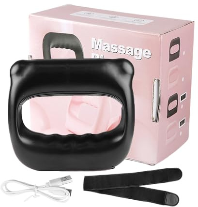 Handmassageapparat – handhållen muskelmassageapparat, uppladdningsbar djup | vävnad massageapparat för fötter, nacke och axlar handhållen massageapparat