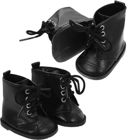 Toddmomy 2paare Puppenschuhe Aus Pu Leder Für Mädchenpuppen Mit Vielseitigen Rollenspiel Optionen Und Komfortablem Puppenkleidung Und Puppenzubehör