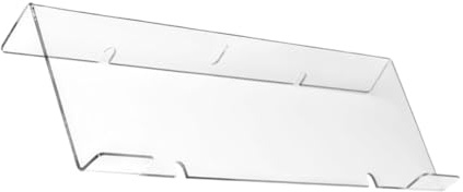 FIXOSHEE Soporte Ergonómico para Teclado Acrílico Elevador Portátil para Ordenador Accesorio Escritorio Cómodo y Resistente Bandeja Inclinada para Oficina y Gaming