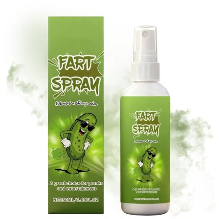 laxreheye Ultra kraftfull fartspray - 50 ml extra stark lukt för roliga skämttillbehör | Spray för skämt, för pojkar, flickor, barn och vuxna, för halloweenfest och fisk