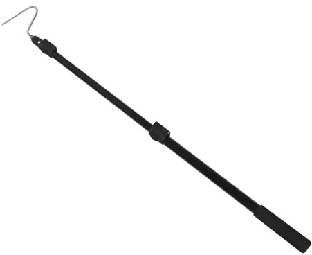 VALICLUD Teleskop Schlangenstabzange aus Aluminiumlegierung mit Antirutschgriff Klappbar und Leicht zu Bedienen für Sicheres Schlangenfangen Beim Outdoor Camping