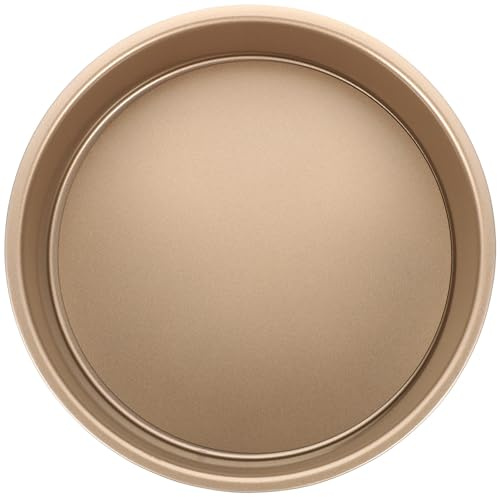Tofficu Stampo per Dolci Rotondo in Acciaio al Carbonio 20 CM, Teglia Antiaderente Cerniera, Utensile da Forno per Torte e Cheesecake in Cucina Casalinga