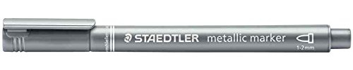 Lackpenna Metalliskt silver STAEDTLER 832381 1, 2 mm