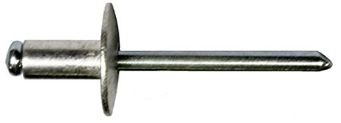4,8 X 12,0 mm 500 Stück Alu/Stahl Extra Grosskopf Blindnieten Dichtnieten Nieten
