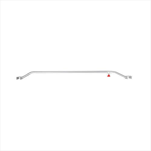 ProPlus Arceau de bâche Plate réglable en Aluminium 108-146 cm pour remorque