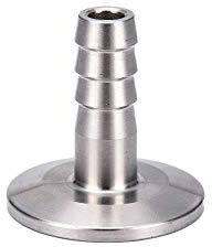 Benliu 304 Stainless Steel KF25 Flange to 10mm Rubber Hose Barb Adapter for Vacuum Pipe Fitting 1Pcs