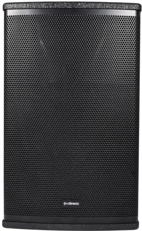 Citronic CUBA-10A | Cuba Active Full Range Active Speaker Cabinets With Bluetooth and DSP | Output Power: Max 540W, Black, 10 270Wrms