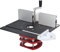 Woodworking Table Plate, Router Lift with Top Plate Router Lifting Base Woodworking Slotting Trimming Chamfering Table Top (Black LR063682)