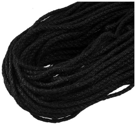 Yurosiay 5mm Juteschnur Farbig Garten Kordel Jute-Schnur Bunte Bastelschnur Dekokordel Juteseil Natur Schnur Makramee Garn Hanfseil Kordel Jutekordel Deko Paketschnur