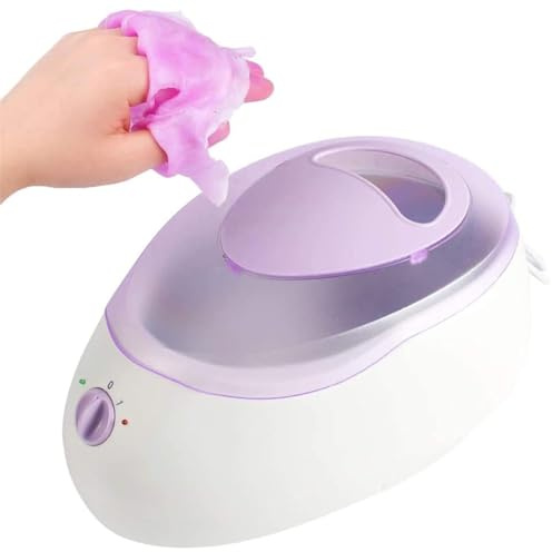 MTTXY Bagno di Paraffina per Macchina per Cera di Paraffina da 2,3 Litri con Dispositivo di Controllo Automatico della Temperatura e Scudo Termico per Mani e Piedi per Donne per Salone di Bellezza
