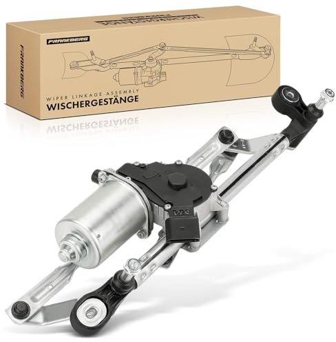 Frankberg Tringlerie d'essuie-glace, moteur d'essuie-glace avec moteur | Compatible avec: Corsa D S07, Corsa D Box/Hatchback S07, Corsa E Box/Hatchback X15, Corsa E X15