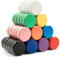 OUZRETUCU Imanes Pizarra Magnetica, 50 Piezas 10 Colores Iman Nevera Redondos, Magnet 20mm x 7mm