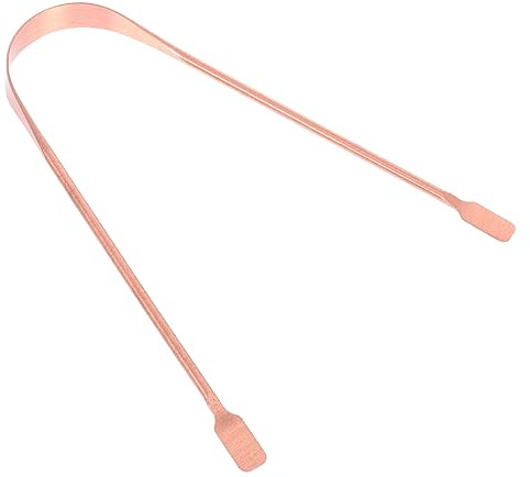 Ipetboom 1pezzi Puliscilingua Portatile Ergonomico Raschietto Per Oro Strumento Per Pulizia Orale Detergente Orale Per Rimuovere Residui e Migliorare La Igiene