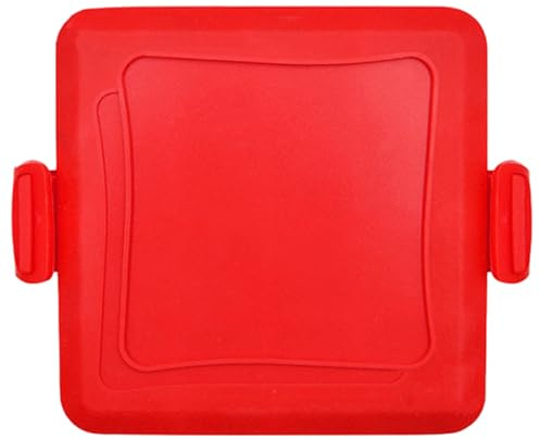 Microwave Sandwich Maker, Red Microwave Toastie Sandwich Maker Non-Stick Quick/Easy Cooking Silicone Portable Toaster for Cooking Breakfast, Grilled Cheese