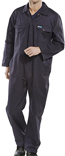 BeeSwift (BEESQ) CLICK BOILERSUIT NAVY BLUE 44