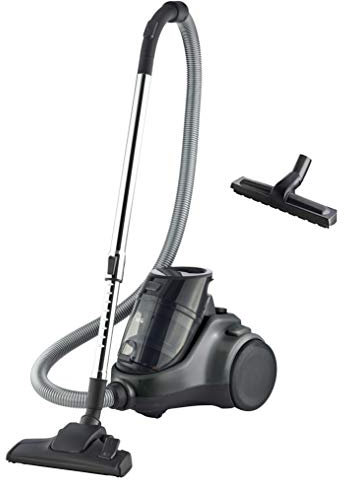 AEG LX5-2-4T - Aspirapolvere senza Sacchetto, Serbatoio da 1.8 l, Ugelli Aggiuntivi, Design Ergonomico, Separazione della Polvere a 4 Livelli, senza Set di Animali, Grigio
