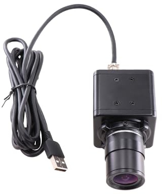KAYETON Global Shutter 120fps 720P Monochrome Black White CS Mount Varifocal 2.8-12mm Webcam UVC Plug Play USB Camera with Mini Case
