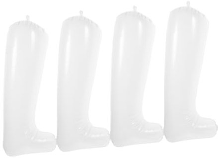 Hohopeti 2 Pairs of Inflatable Boot for Tall Boots 32cm L-type Stretcher Inserts to Maintain Shape for Knee-high and