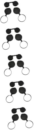 Hemobllo 5sets Binoculars Objective Lens Caps Protective Rubber Cover for Binoculars Scratch Resistant Easy Install Boys and Girls