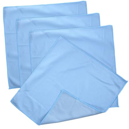 Baluue 4piezas Paño De Limpieza para Vidrio Paño De Limpieza Sin Pelusas para Espejos para Cocina