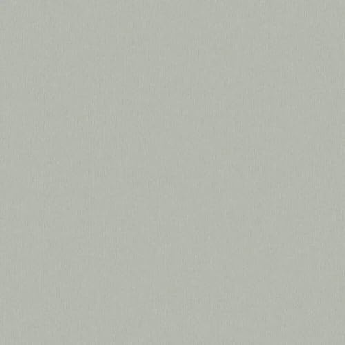SOPHIE LAURENCE Heavyweight Barcelona Plain Grey Textured Vinyl Wallpaper 532503 – Durable, Washable, Easy to Apply, Ideal for Living Room, Bedroom, Hallway (Full Roll)