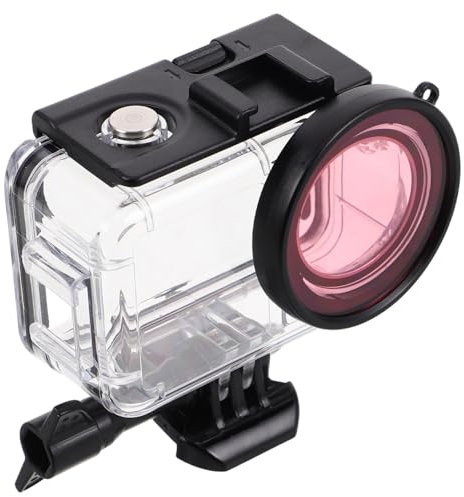 SHINEOFI Copertura per Fotocamera Design Adatto Agli Accessori Guscio Protettivo Subacqueo Resistente per Custodia per Fotocamera Digitale Installazione Facile e Completa Protezione