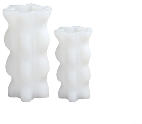 Flessibile e facile da usare candela in silicone per stampi con forme creative per disegni unici (L)