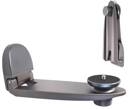 CHENGAIJIAN Projector Mount, Metal Projector Bracket Wall Mounted Bedside Bracket Wall Small Projector Universal Bracket Projector Tripod(Grey)