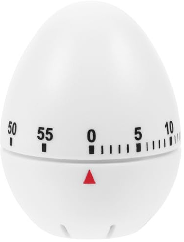 Didiseaon Egg Timer Mechanical Kitchen Timer Manual Countdown Timekeeper for Cooking Baking Frying Eggs Pancakes Cookies and Cakes Household Reminder for Home or Classroom 2.76X2.36X2.36in