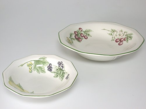 Churchill Victorian Orchard Insalatiera 25,5 cm, Multicolore – Eleganza in Stile Inglese per la Tavola, Design Raffinato e Tradizionale