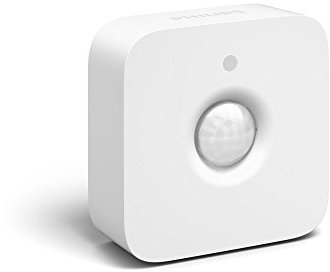 Philips Hue Indoor Motion Sensor, Smart Home Wireless Lighting Accessory, App Controlled, White