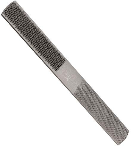 TuToy 200Mm 4 In 1 Holzfeile Kohlenstoffstahl Raspelfeile Flache Halbrunde Feile Holzbearbeitungs-Schleifwerkzeug