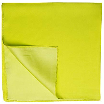 Tinitex Nickituch Seidentuch grün limone Twillseide 53x53cm