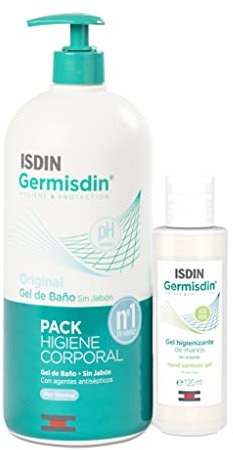 GERMISDIN PIEL NORMAL ORIGINAL 1 LITRO + 120 ML GEL HIDROALCOHÓLICO