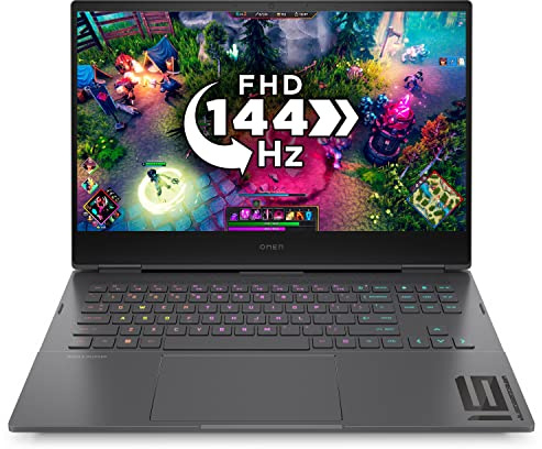 HP OMEN Gaming Laptop 16-n0001sa | AMD Ryzen 7-6800H Processor | 16GB RAM | 1TB SSD | NVIDIA GeForce RTX 3060 Laptop GPU | 16.1” FHD 16:9 display | 144Hz | Microsoft Windows 11 Home | Mica Silver