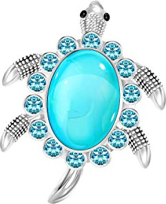 Andante CHUNK Click-Button Druckknopf für Chunk-Armbänder, Chunk-Ringe und andere Chunk-Accessoires - Schildkröte