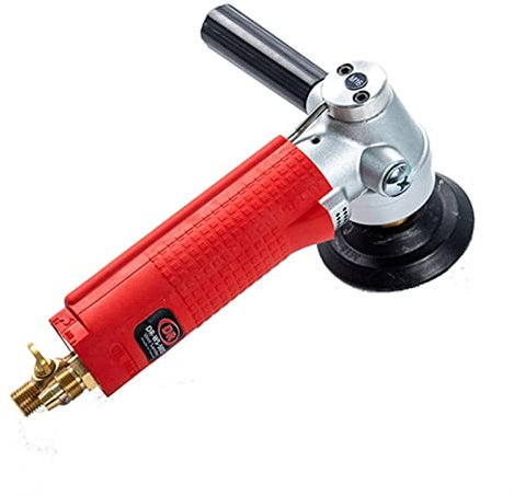 NOALED Polisseuse rotative DR-50SS, broyeur pneumatique à Injection d'eau, meulage et Polissage d'angle de Pierre, Moulin à Eau pneumatique Assure Le Confort