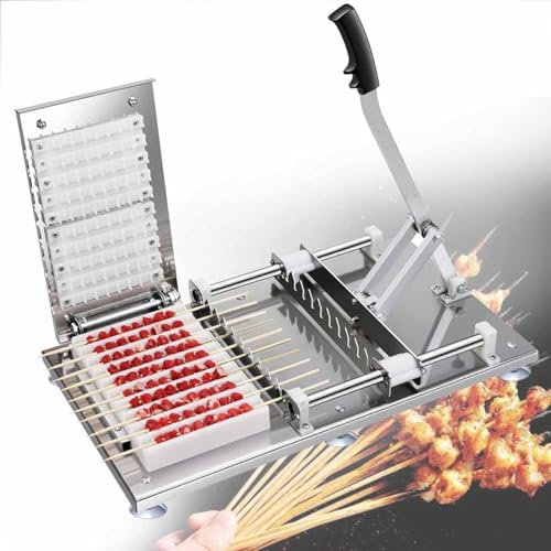 Machine à Brochettes De Viande En Acier Inox 10 Trous, Boîte De Fabrication De Kebabs Pour Barbecue, Machine à Brochettes De Viande Pour Barbecue, Pour Cuisines à Domicile, Pique-Nique En Plein Air