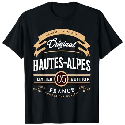 Vintage Hautes-Alpes Département France T-Shirt