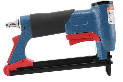 NICCOO Druckluftnagler Druckluft-Tacker Nagelpistole, 125tlg Nagle Kapazität Druckluftpistole Nagelhefter für Möbelbau Holzbearbeitung Nagelpistole, für 4mm-16mm Codenägel, U-nagel