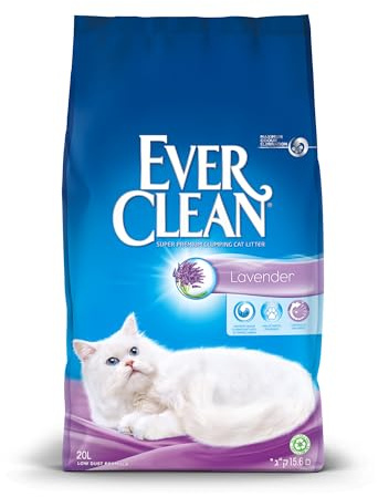 Ever Clean Extra Hygiene Lavendelduft, (früher: Lavender), 20 l Klumpstreu für Katzen