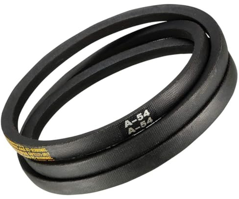 TA-VIGOR A54 Drive V-Belt 54 Inner Length 13mm Width 8mm Thick, Rubber Transmission Belt for Mower, Traction, Industrial Drive Systems